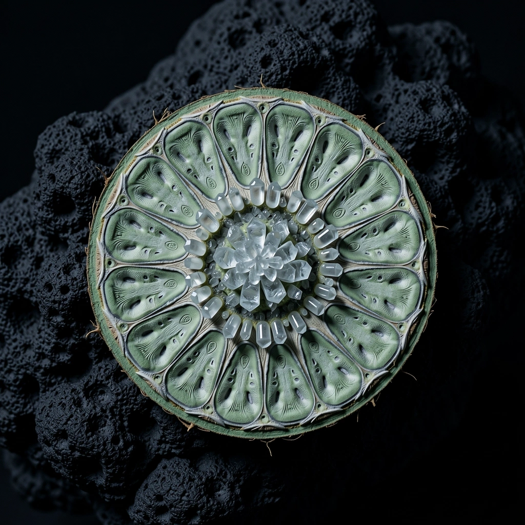Microscopic botanical structure